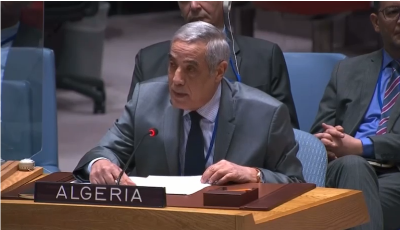 الممثل الدائم لدى الأمم المتحدة السفير نذير العرباوي