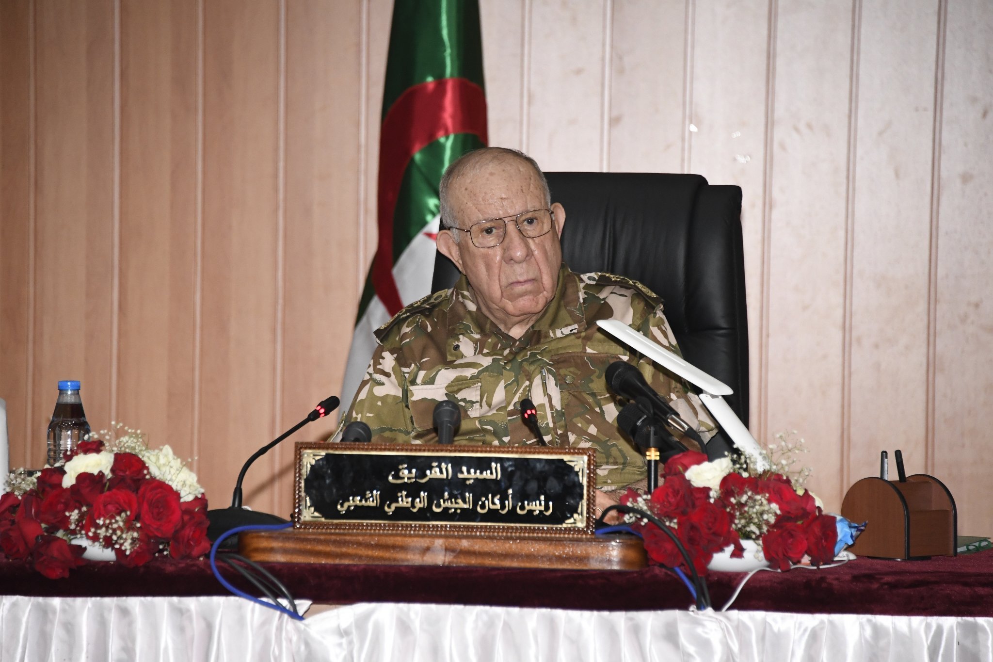 رئيس أركان الجيش الوطني الشعبي, الفريق   السعيد شنقريحة