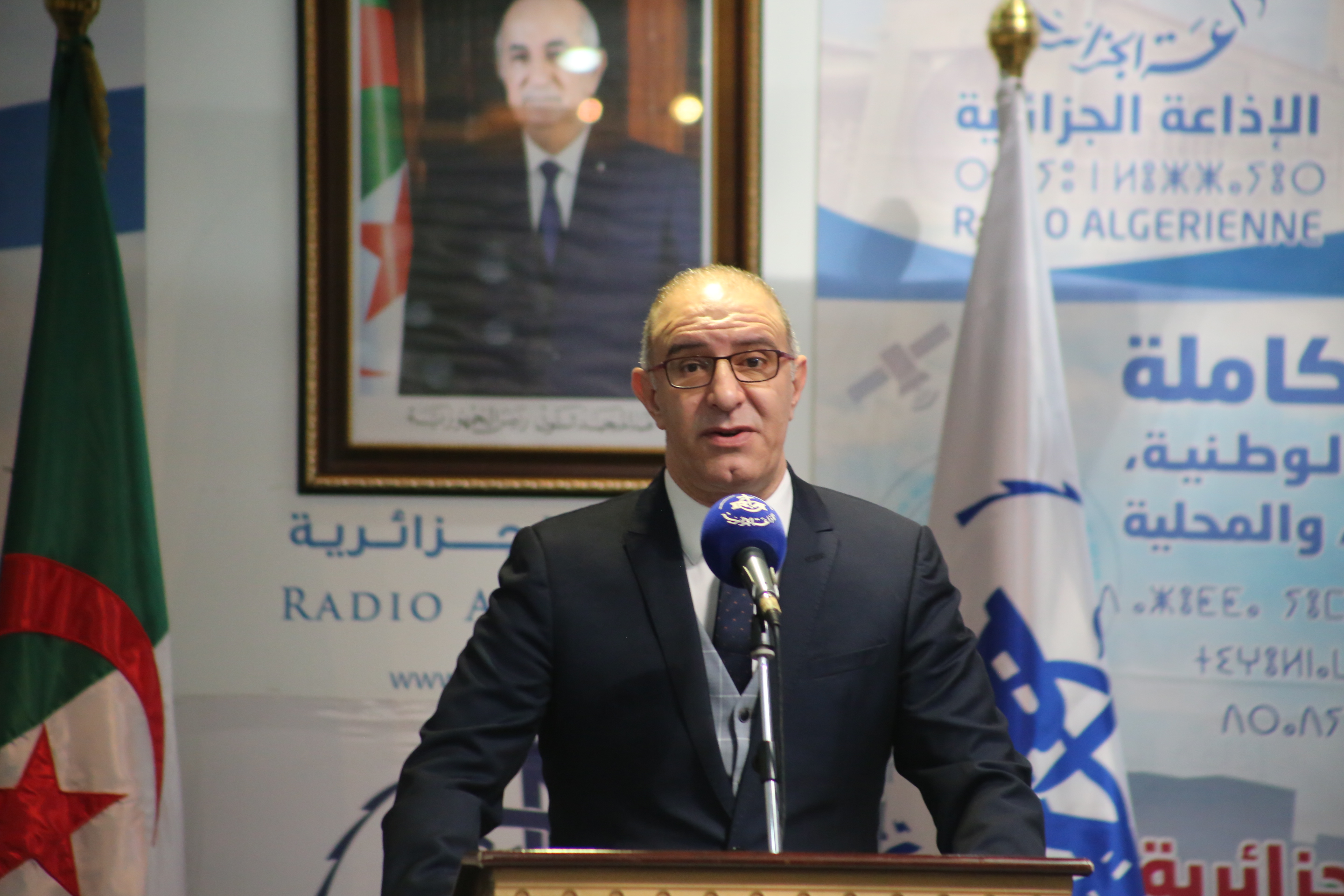 المدير العام للإذاعة الجزاءرية محمد بغالي