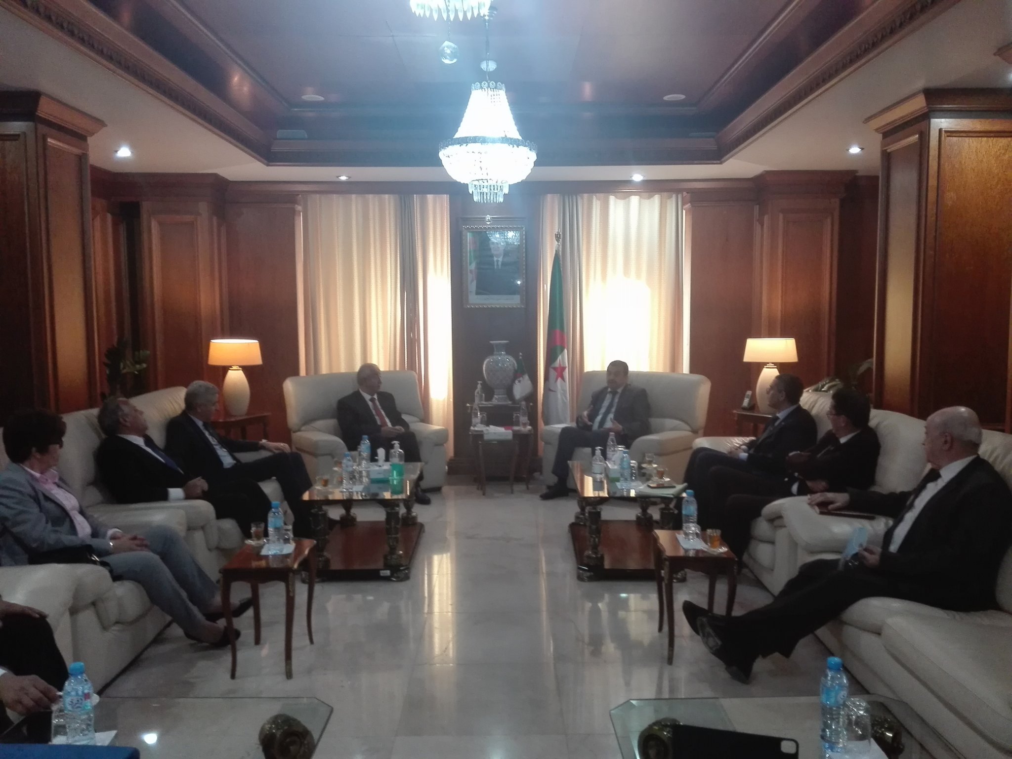 عرقاب مستقبلا الأمين العام للاتحاد العربي للأسمدة،