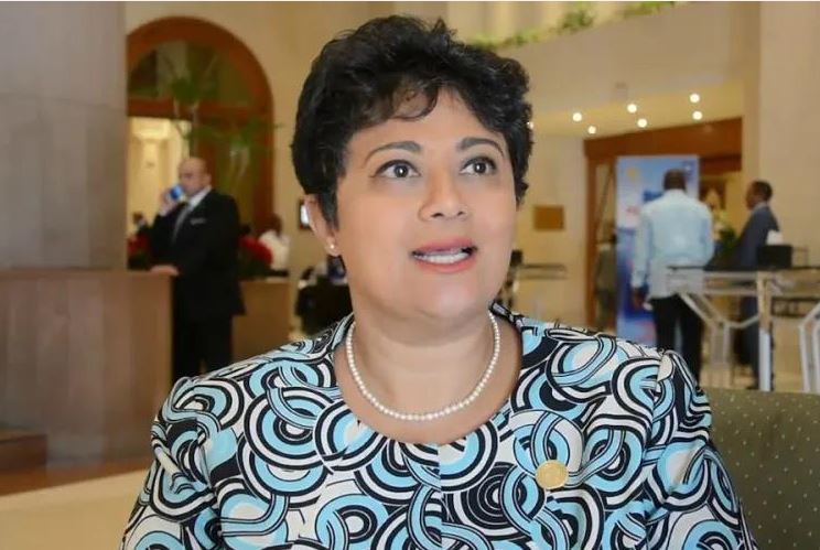 مديرة المرصد الإفريقي للهجرة على مستوى الإتحاد الإفريقي السفيرة المصرية نميرة نجم