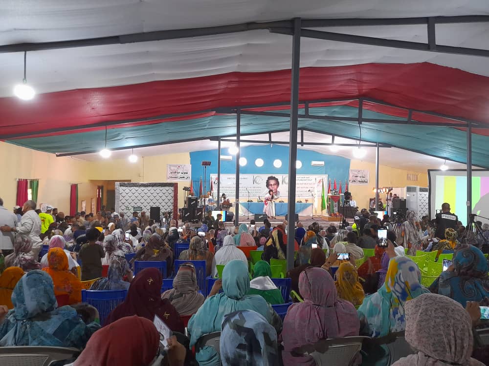 أشغال المؤتمر التاسع لاتحاد شبيبة الساقية الحمراء ووادي الذهب