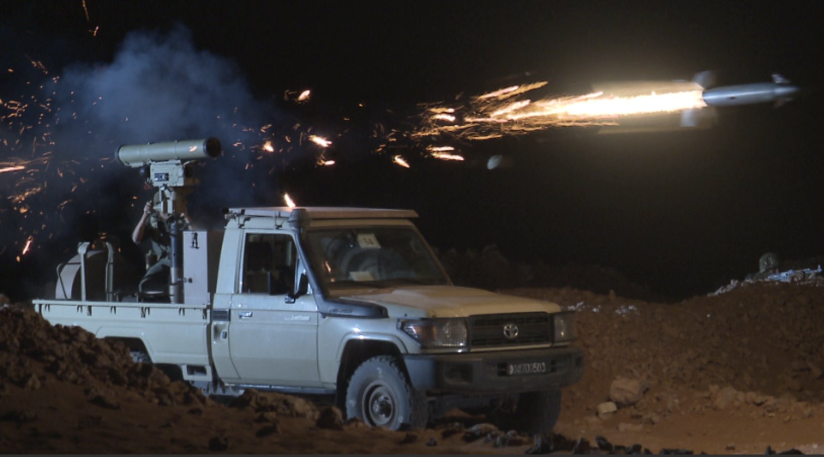 تمرين تكتيكي ليلي بالناحية العسكرية الثالثة