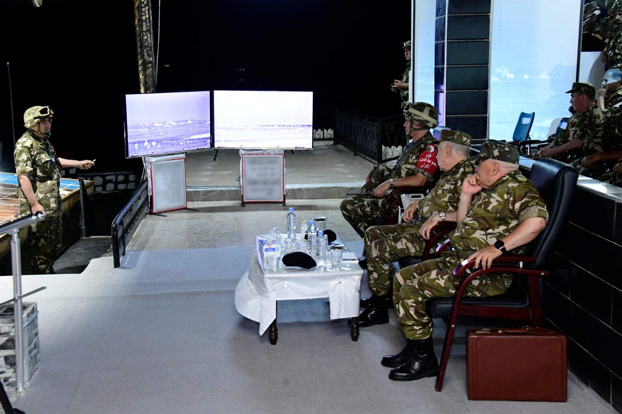 تمرين تكتيكي ليلي بالناحية العسكرية الثالثة