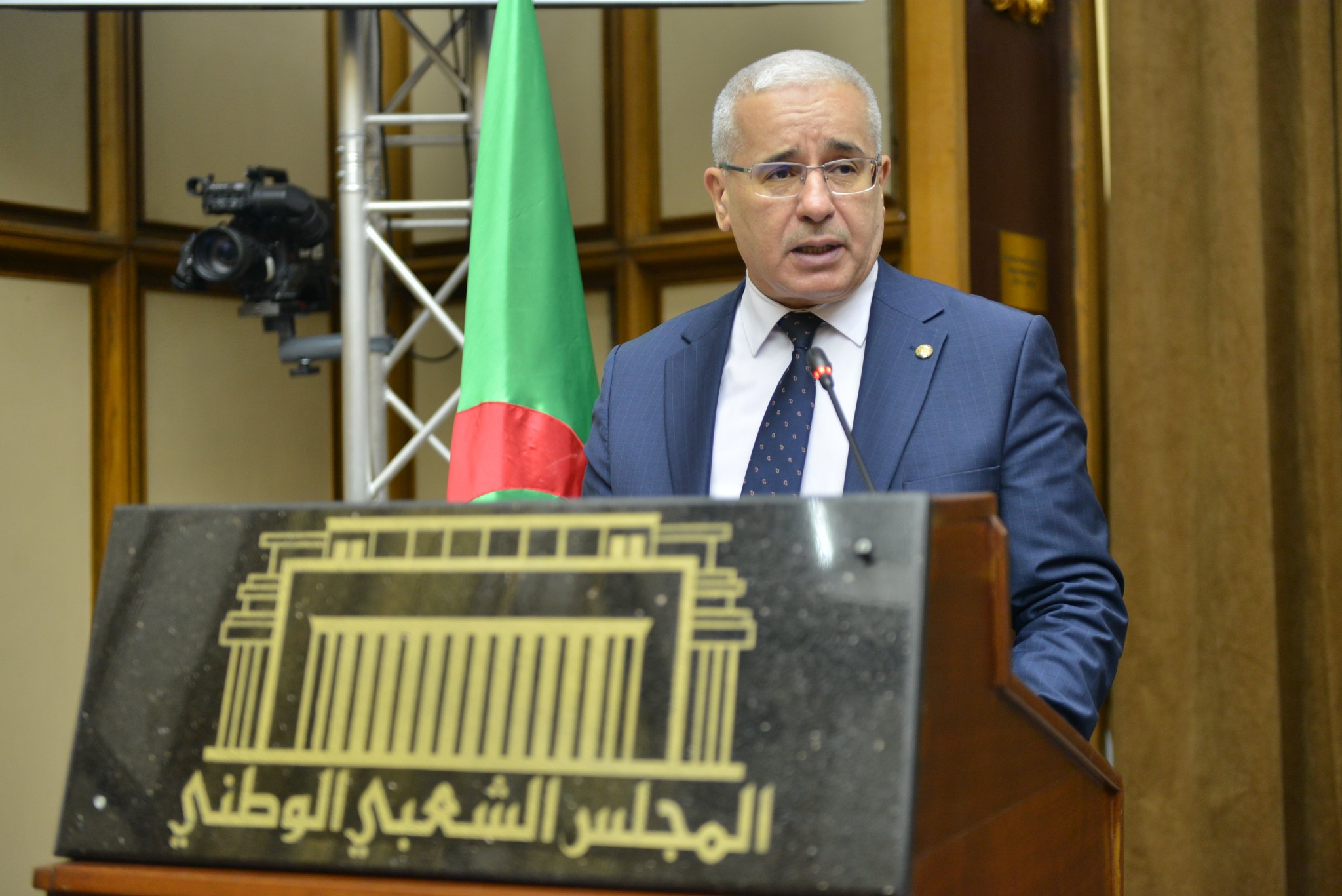 رئيس المجلس الشعبي الوطني السيد إبراهيم   بوغالي