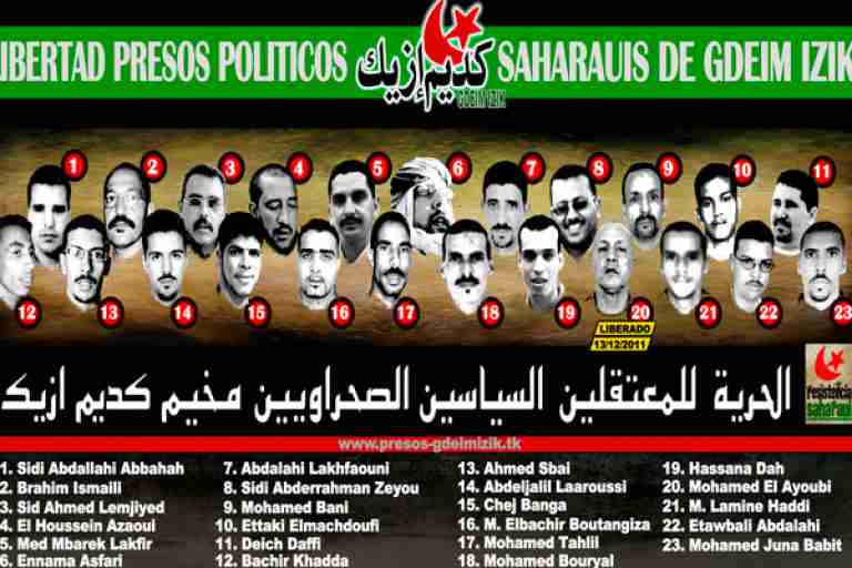 المعتقلين السياسيين الصحراويين
