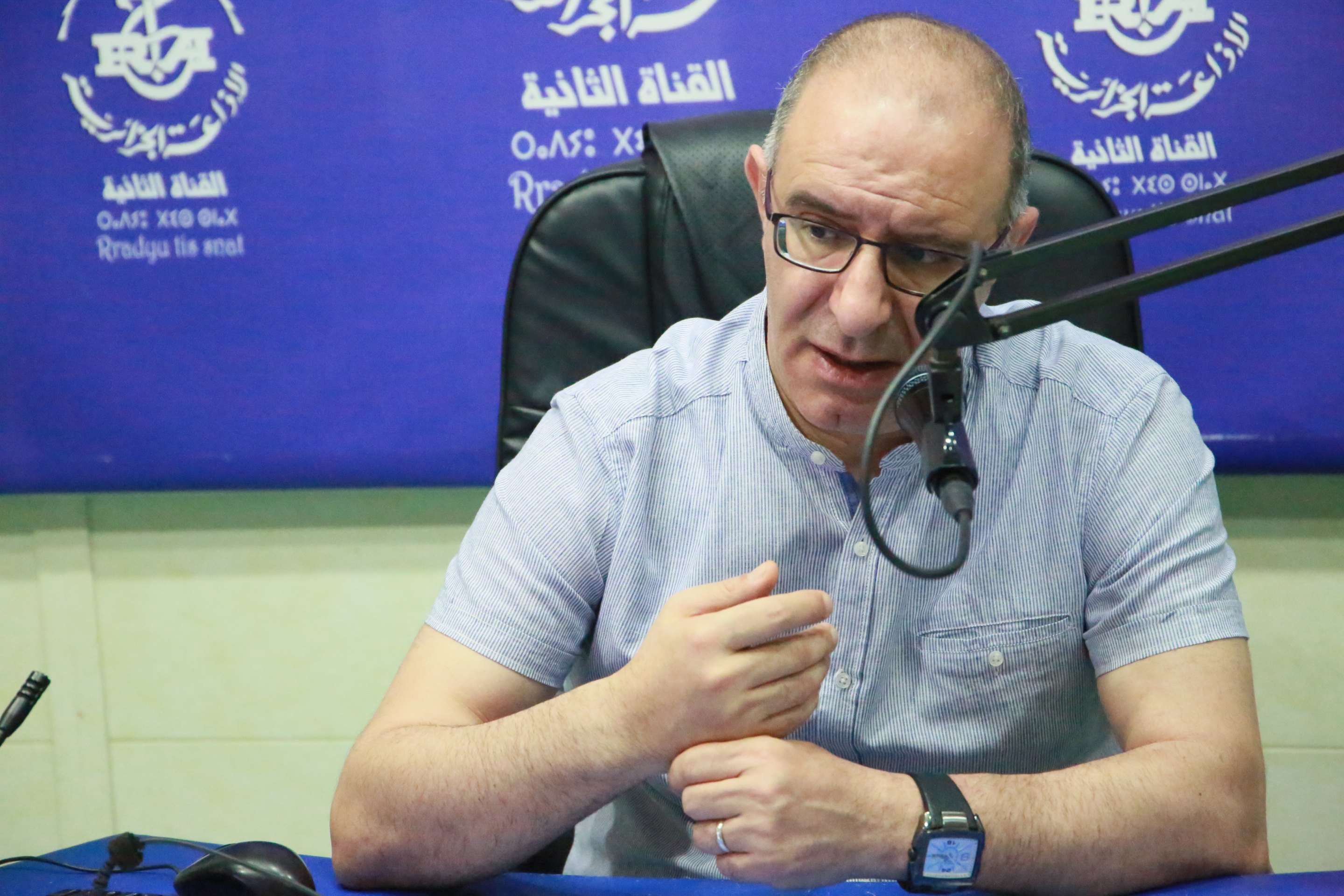 محمد بغالي المدير العام للاذاعة الجزائرية