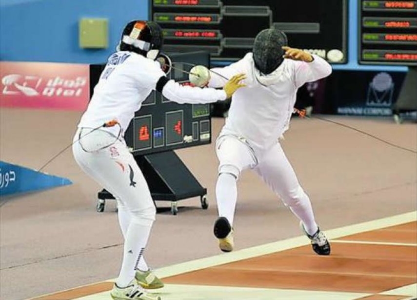 المنتخب الجزائري للمبارزة