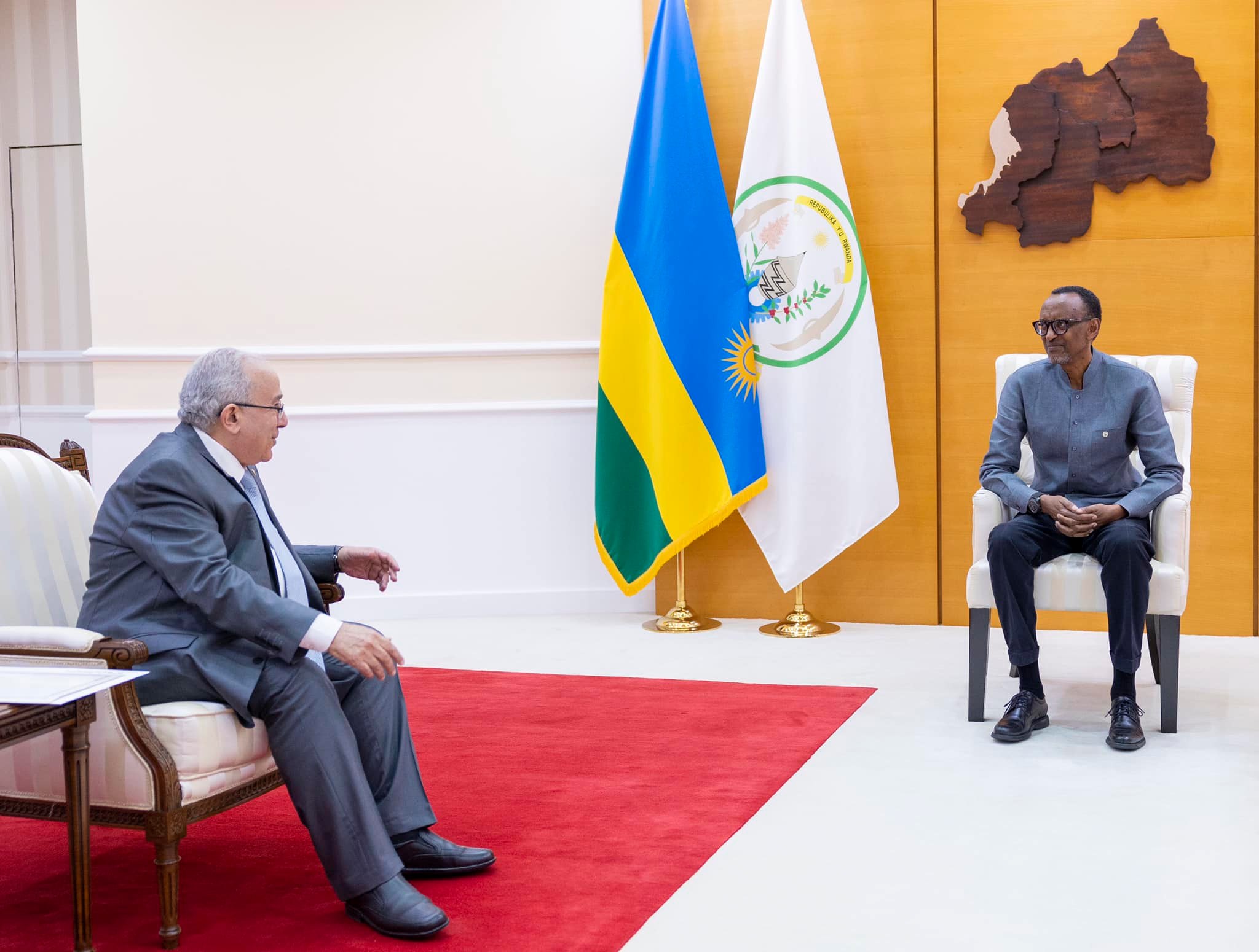 Ramtane Lamamra, ministre des Affaires étrangères et de la Communauté nationale à l'étranger