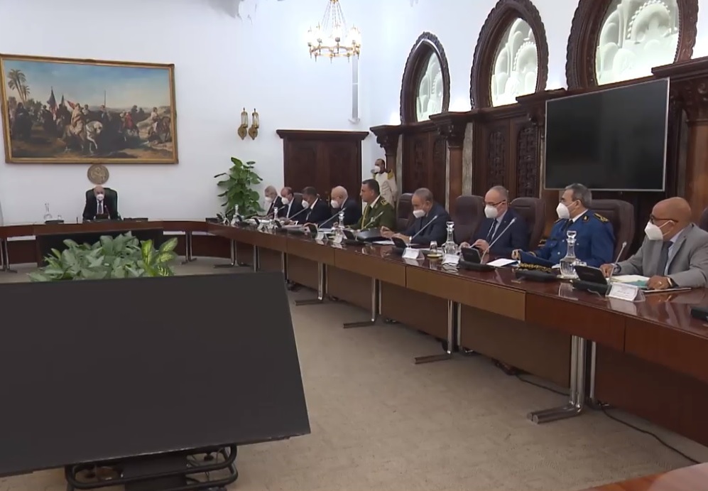 Tebboune-réunion Oran.02.06.2022