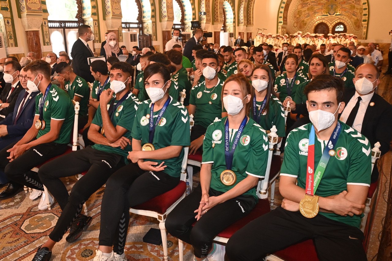 Athlètes algériens médaillés aux JM