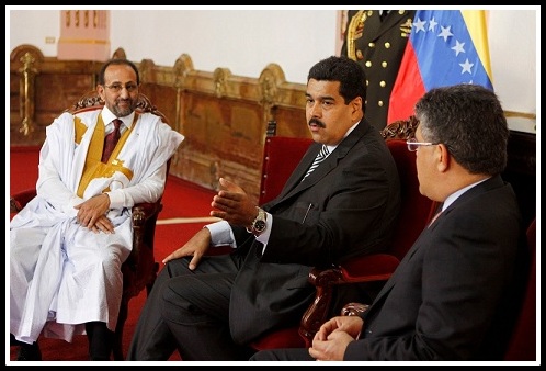 الرئيس الفنزويلي -الصحراء الغربية