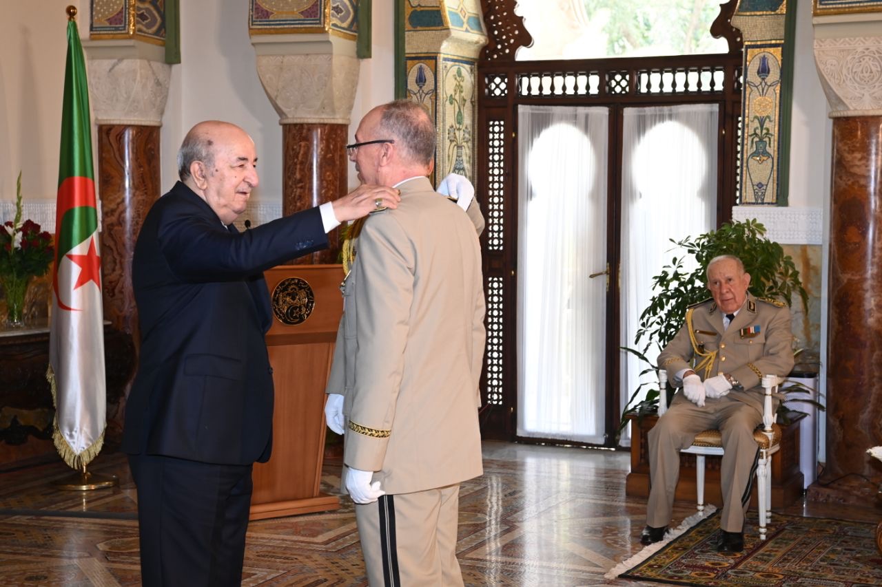 Cérémonie militaire du 5 Juillet.04.07.2022