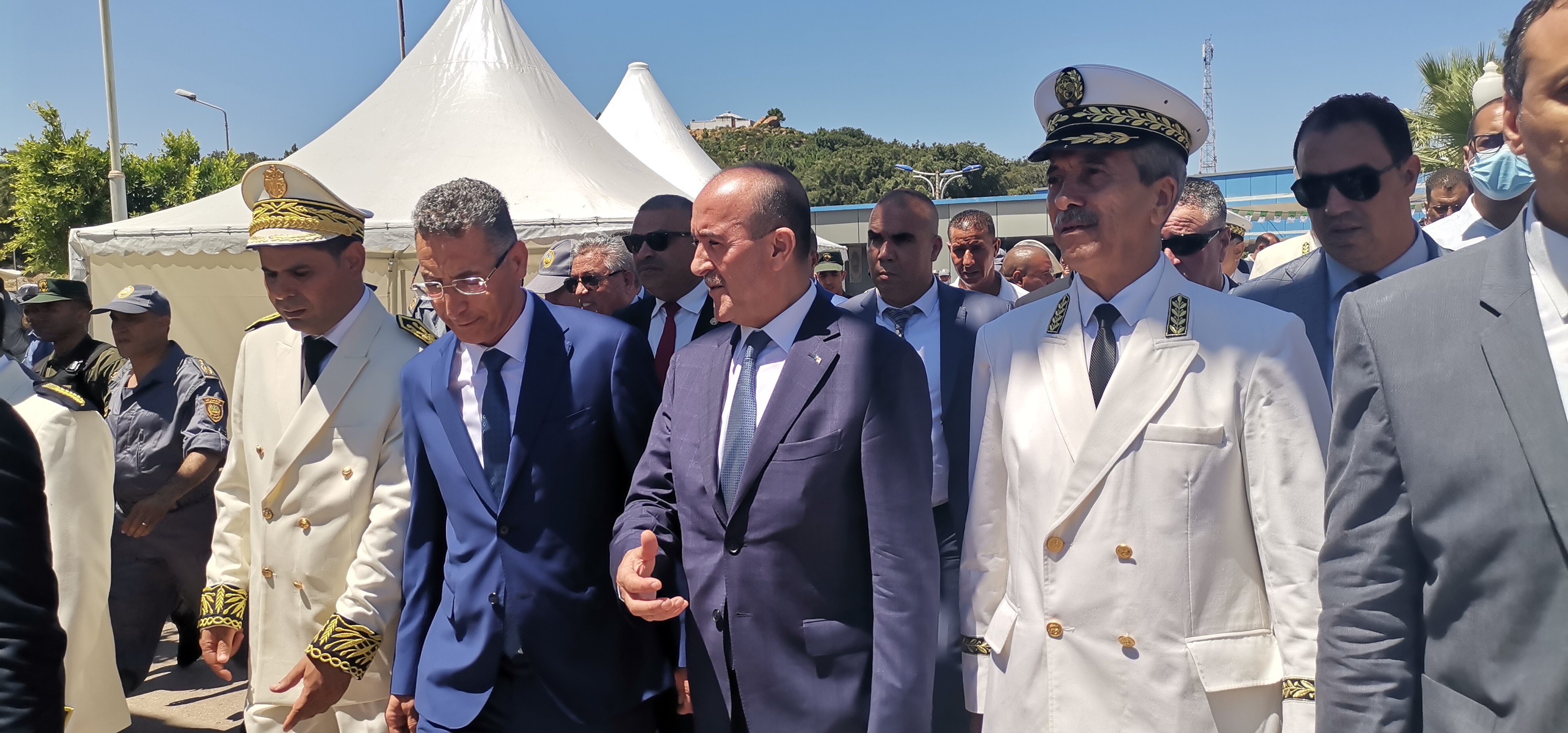 جولة وزيري الداخلية الجزائري والتونسي في الطارف