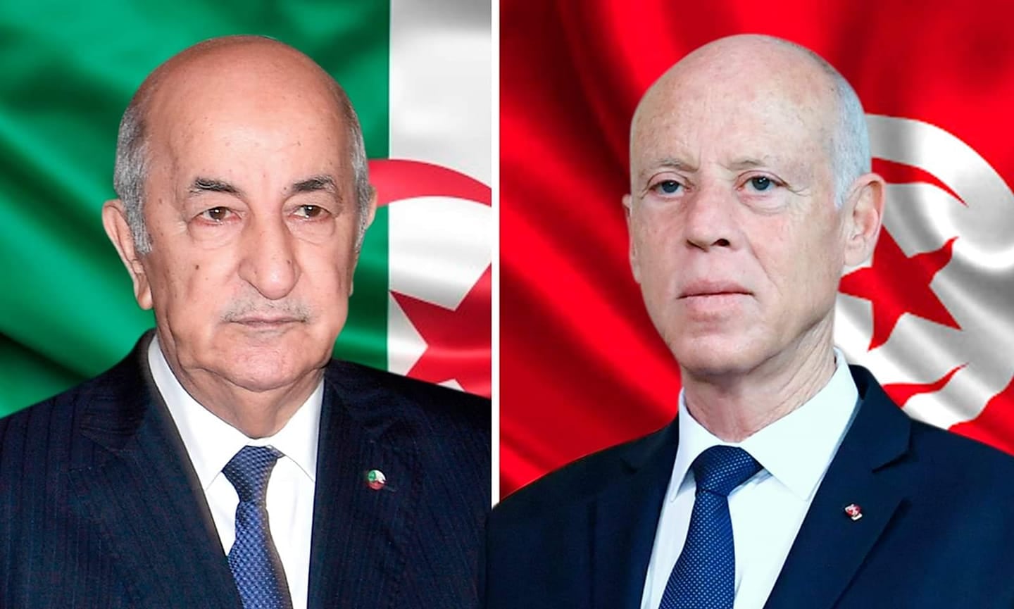 الرئيس تبون-مكالمة هاتفية -قيس سعيد الرئيس تبون-مكالمة هاتفية -قيس سعيد