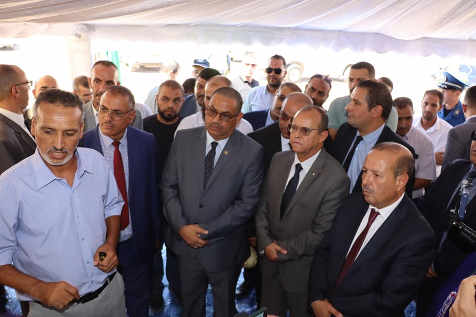 جانب من زيارة ناصري لولاية البيض