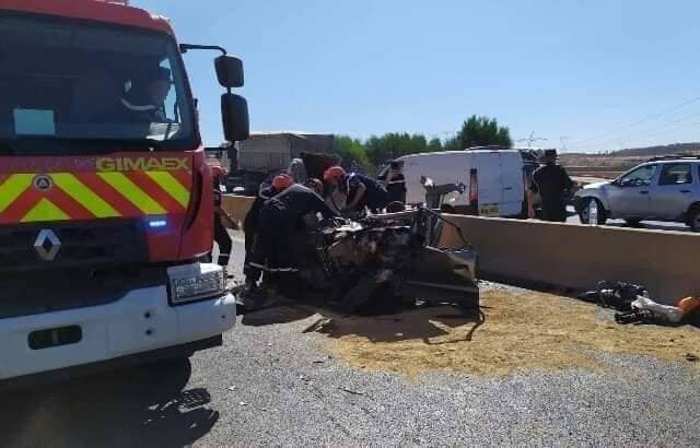 حادث مرور بعين الدفلى