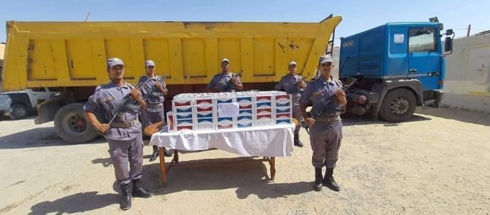 حجز 53.100 قرصا مهلوسا و28.000 علبة سجائر بتمنراست والوادي