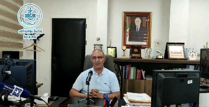 المدير العام للإذاعة الجزائرية السيد محمد بغالي