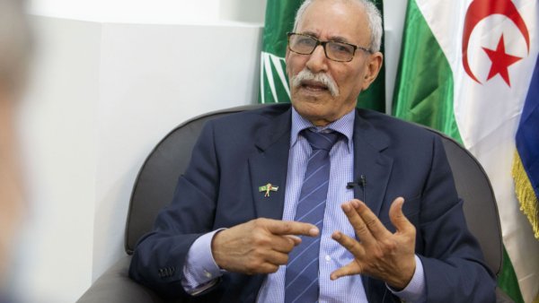Le président sahraoui Brahim Ghali