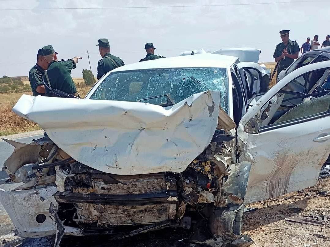 حادث مرور بتيارت