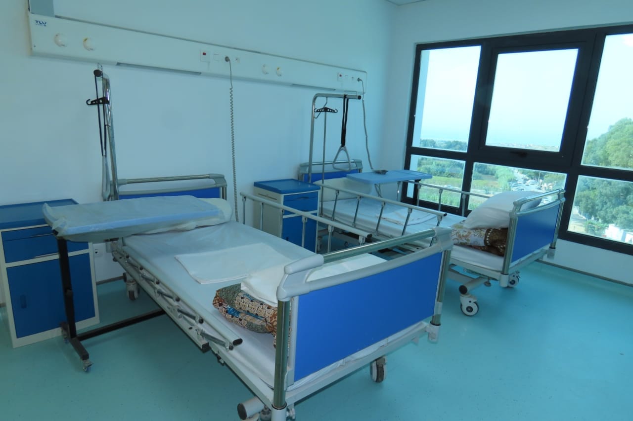 جانب من مشروع مستشفى زرالدة الجديد