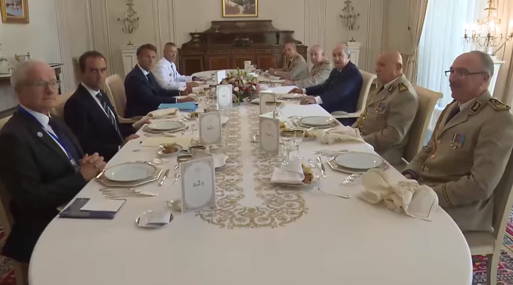 اجتماع الرئيس تبون ونظيره ماكرون