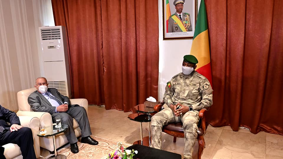 زيارة لعمامرة لمالي