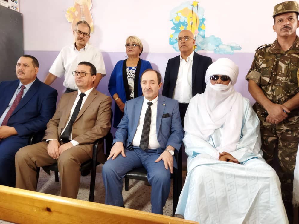 بلعابد يتابع درس الافتتاح