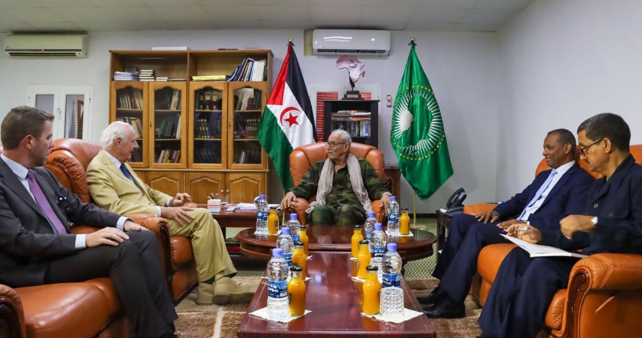 De Mistura chez Brahim Ghali