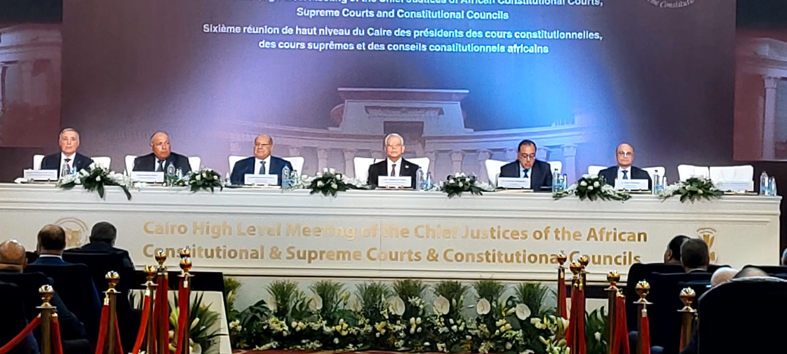 الاجتماع السادس لرؤساء المحاكم الدستورية الافريقية 