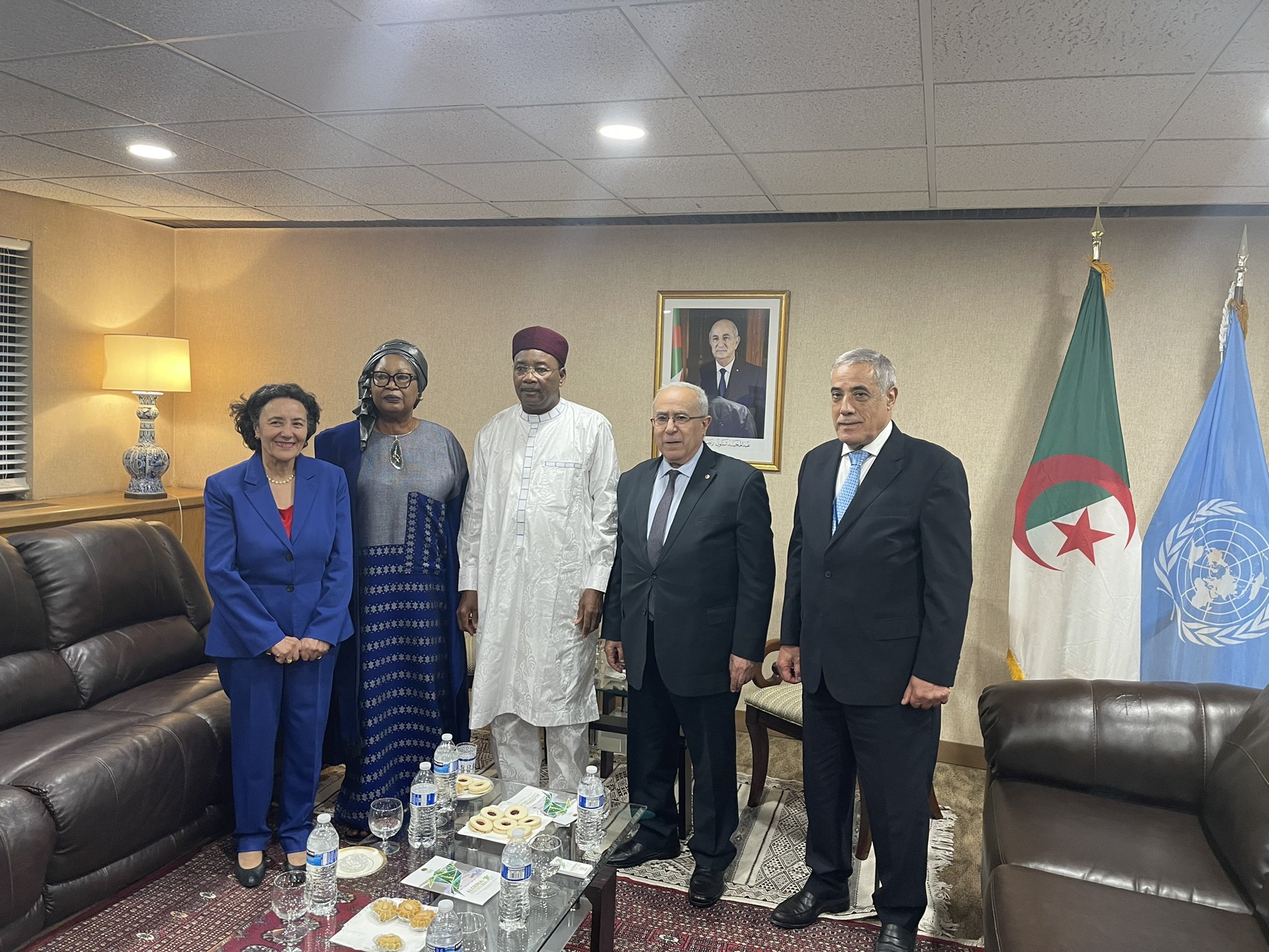 لعمامرة يجتمع بنيويورك مع الفريق رفيع المستوى حول الأمن والتنمية في الساحل