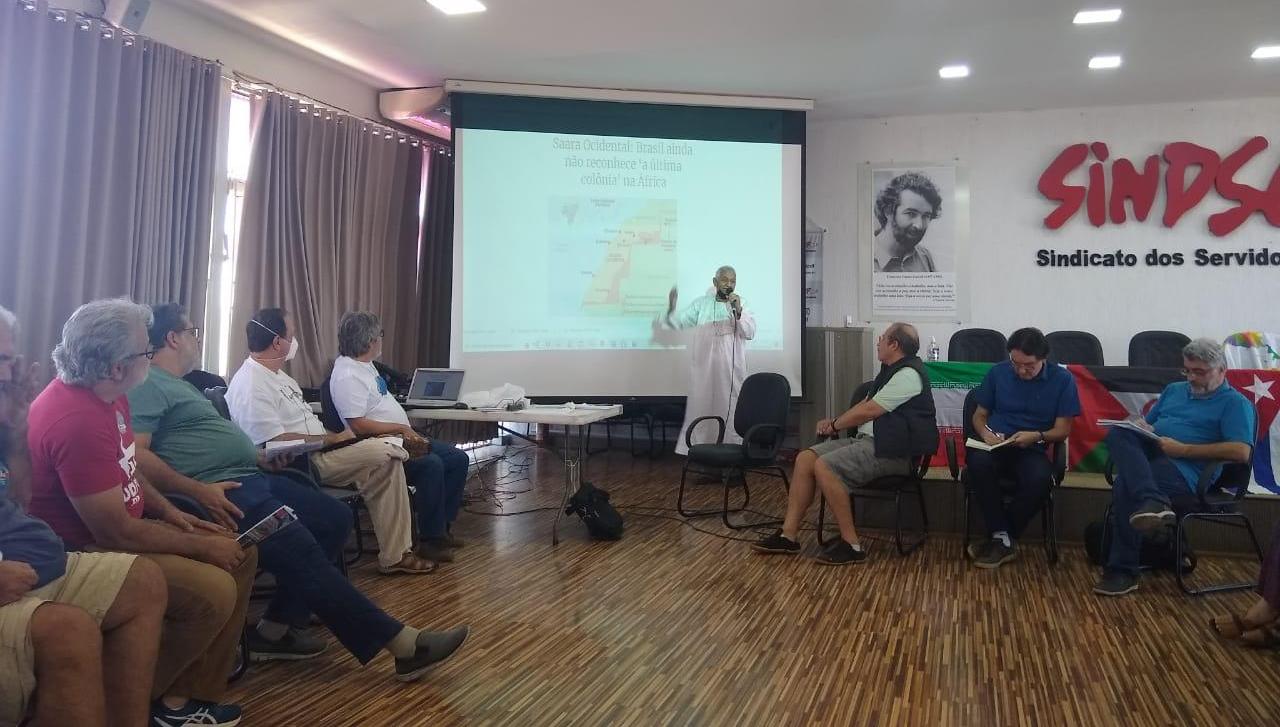 منتدى مناهضة الإمبريالية والتضامن مع الشعوب يجدد دعمه لحق الشعب  الصحراوي في تقرير المصير 