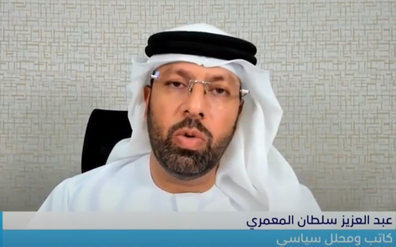 الكاتب والمحلل السياسي الإماراتي، سلطان المعمري .PNG