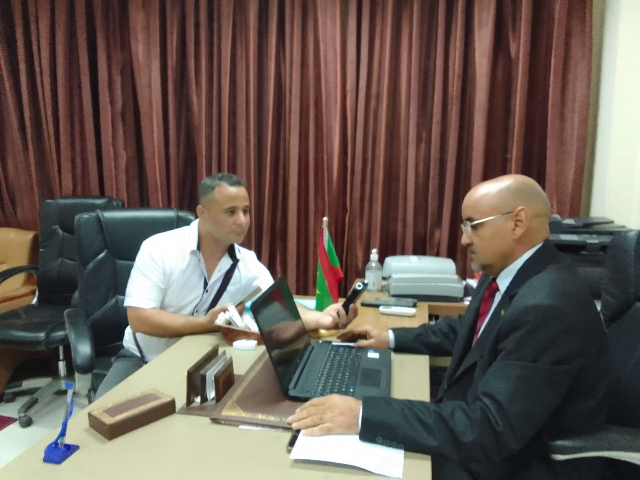 رئيس مصلحة المغرب العربي بوزارة الخارجية والتعاون والموريتانيين