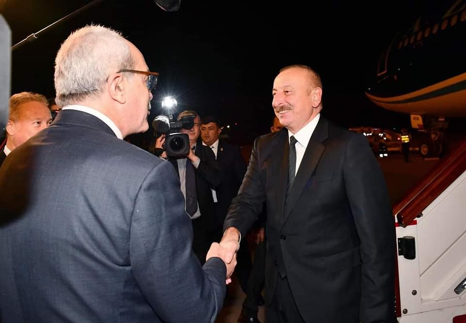 رئيس جمهورية أذربيجان ورئيس حركة عدم الإنحياز