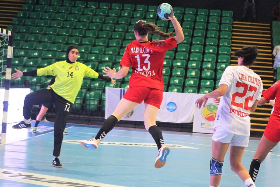 Les Algériennes victorieuses de l'équipe marocaine