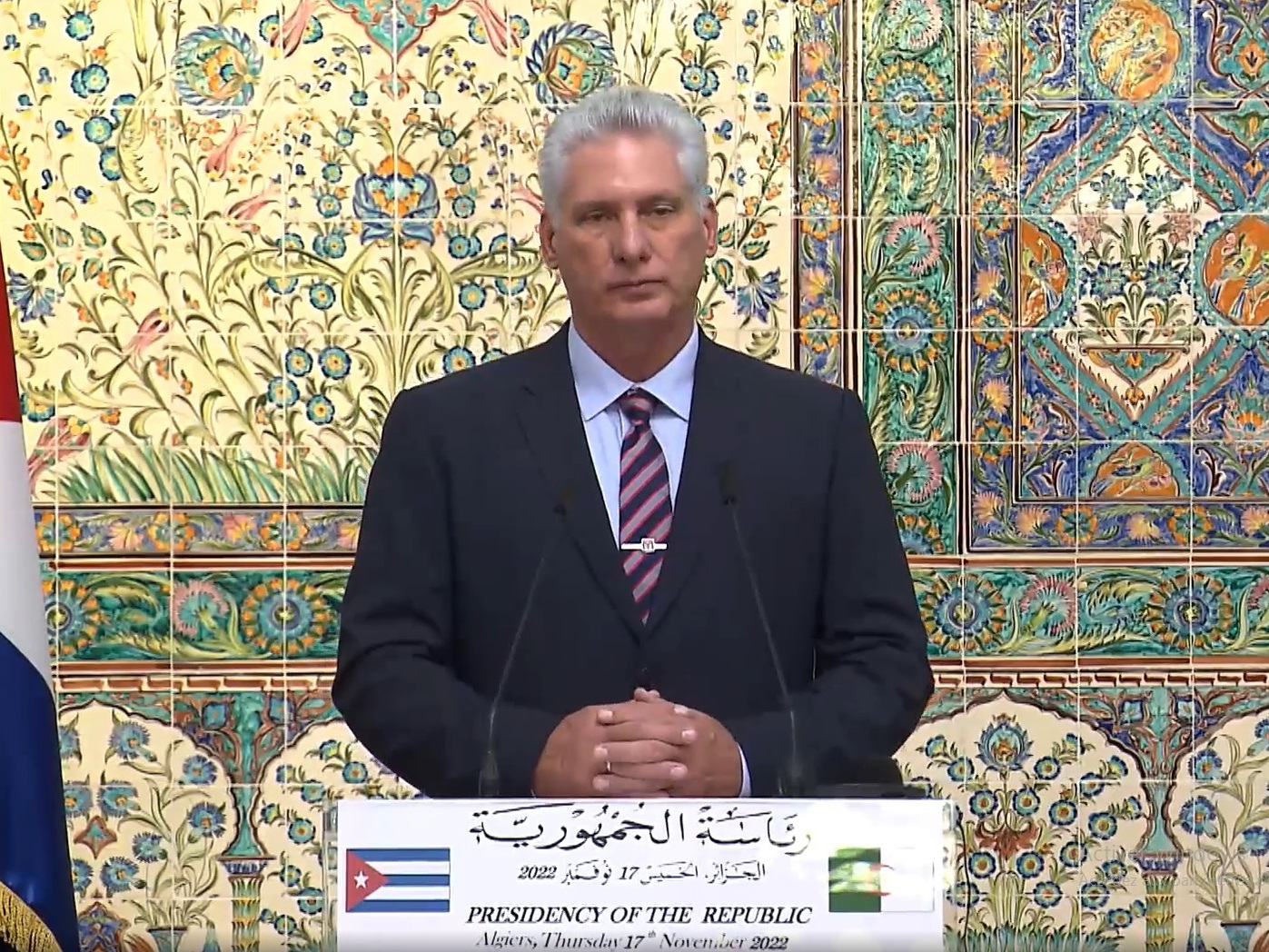 الرئيس الكوبي