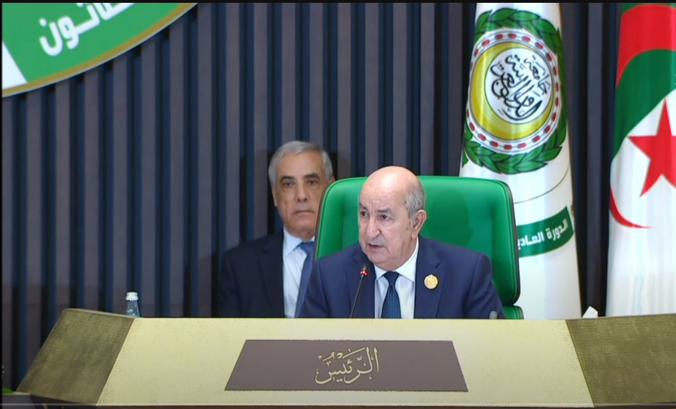 الرئيس تبون-القمة العربية بالجزائر