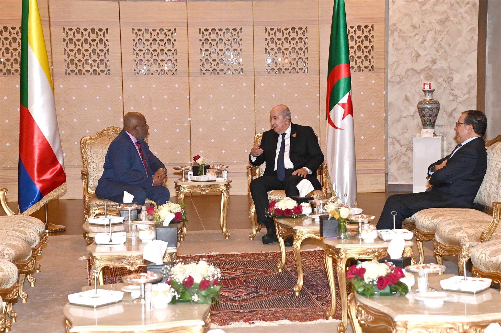 الرئيس تبون-نظرائه العرب