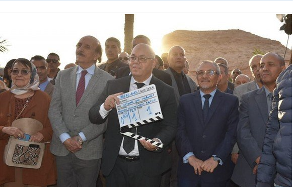 إعطاء إشارة انطلاق فيلم حامي الصحراء