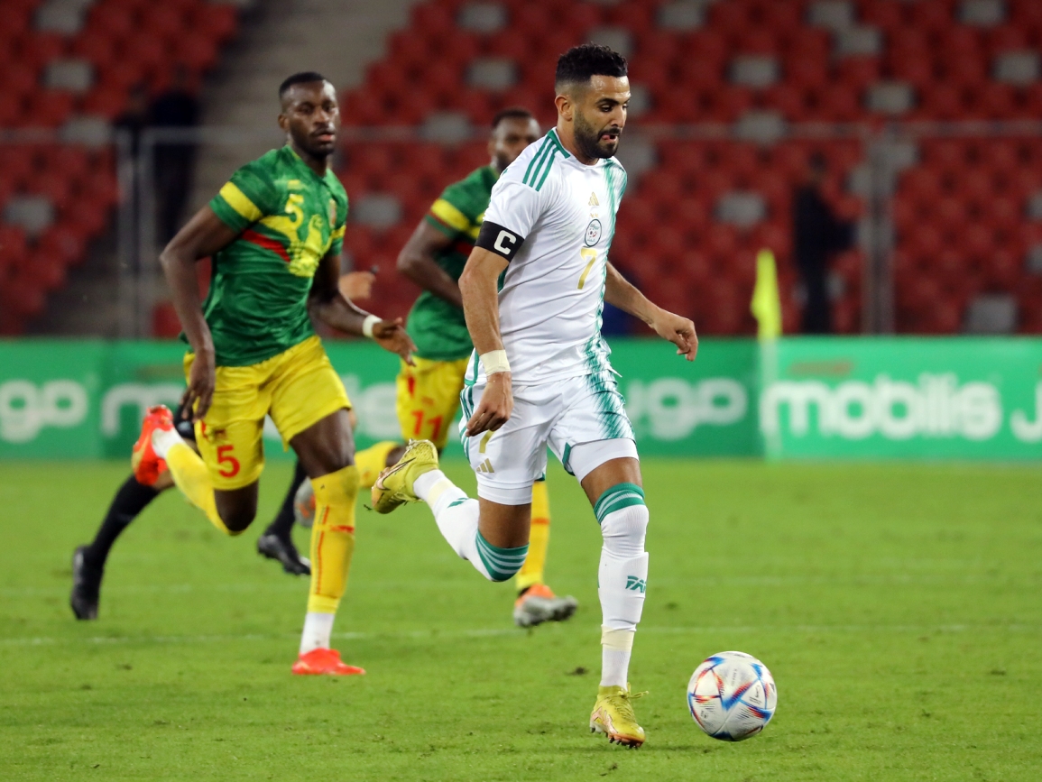 Ryadh Mahrez, capitaine des Verts