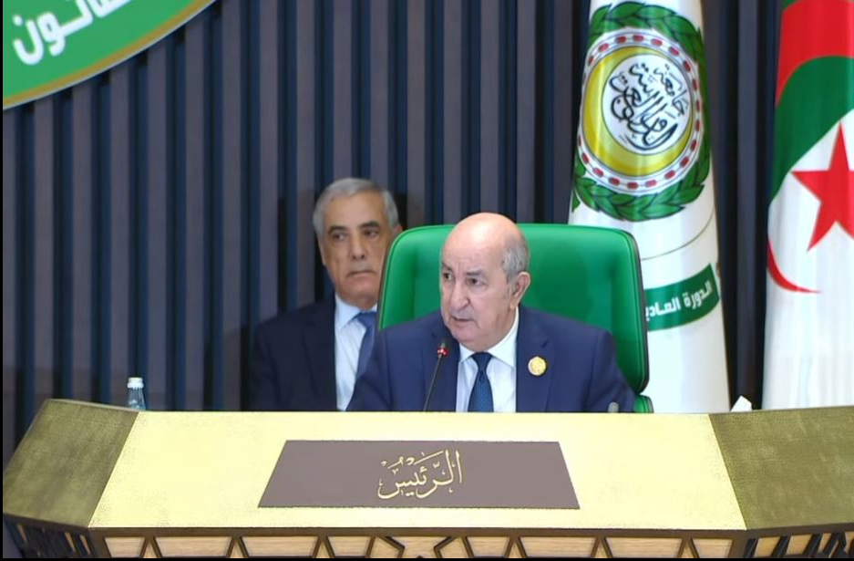 كلمة الرئيس تبون في افتتاح أشغال الدورة الـ 31 للقمة العربية