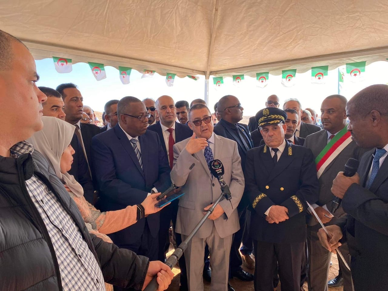 وزير الداخلية والجماعات المحلية والتهيئة العمرانية ،ابراهيم مراد