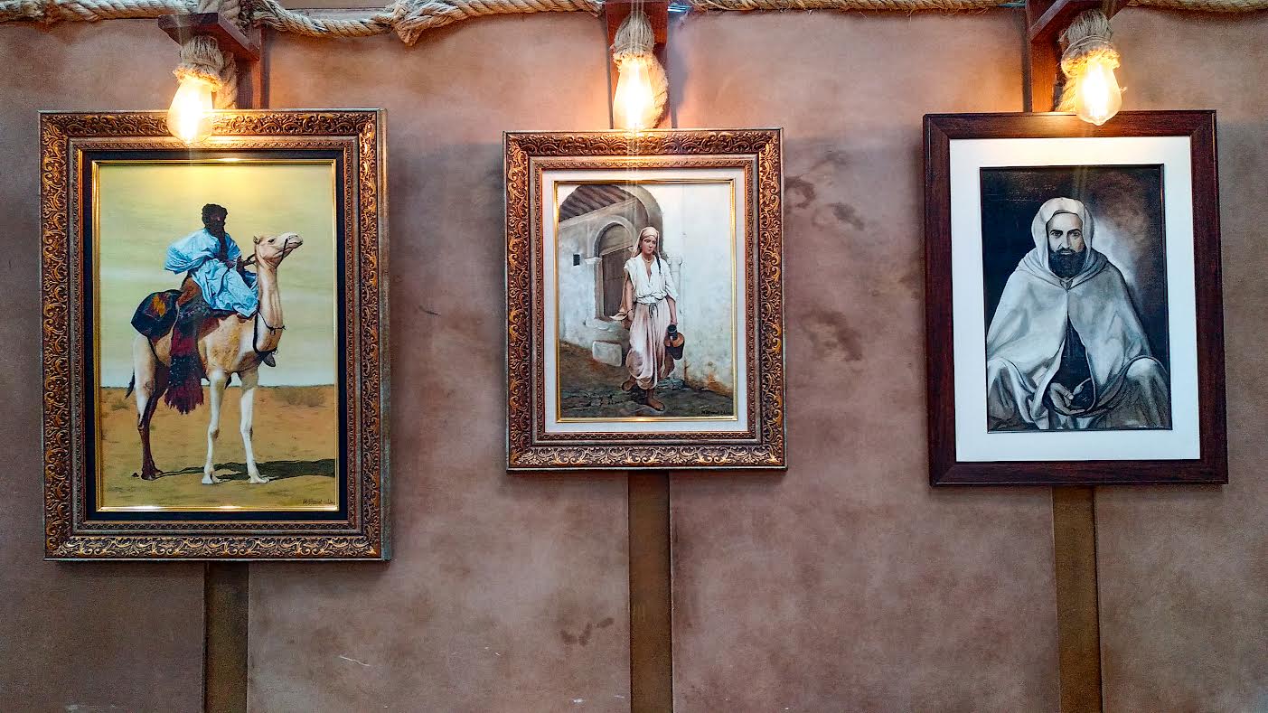 الفنان التشكيلي جمال الدين مبرك-معرض