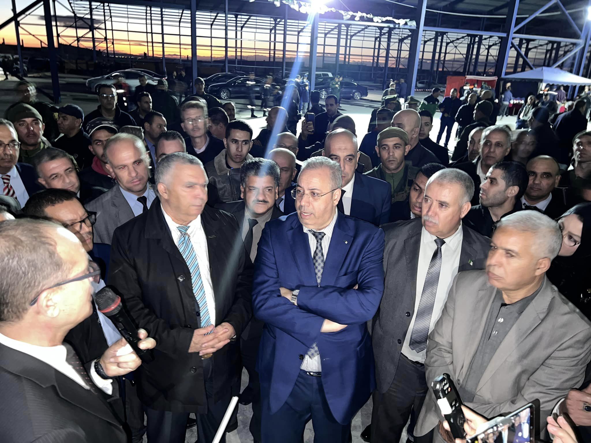 زغدار خلال زيارته لولاية ميلة