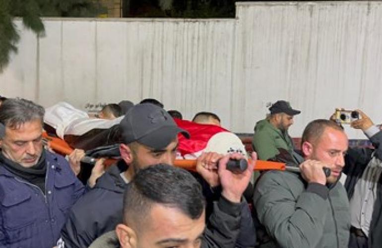 استشهاد طفلة فلسطينية برصاص قوات الاحتلال في جنين