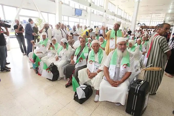 الحجاج الجزائريين