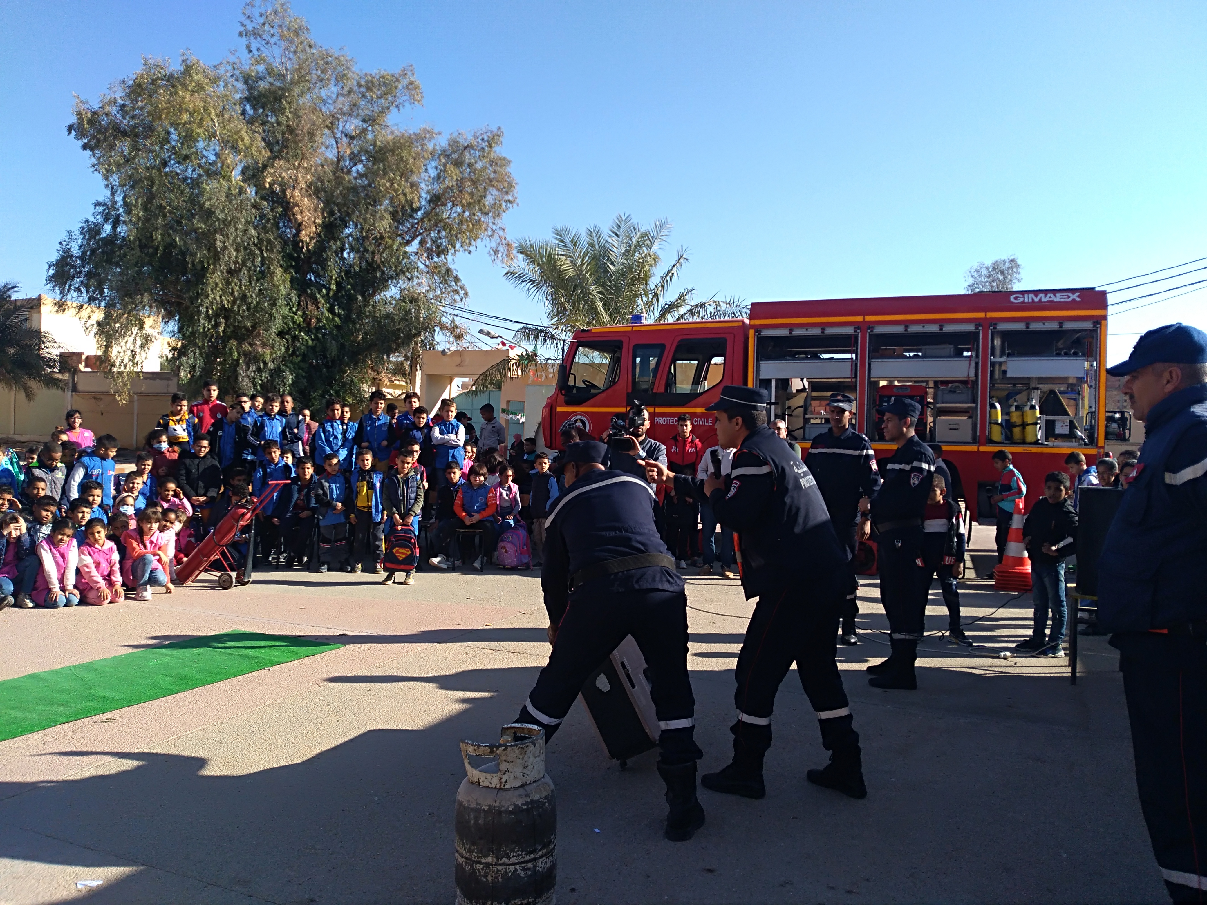 ورقلة: قافلة تحسيسية للحماية المدنية حول أخطار الاختناق بالغاز