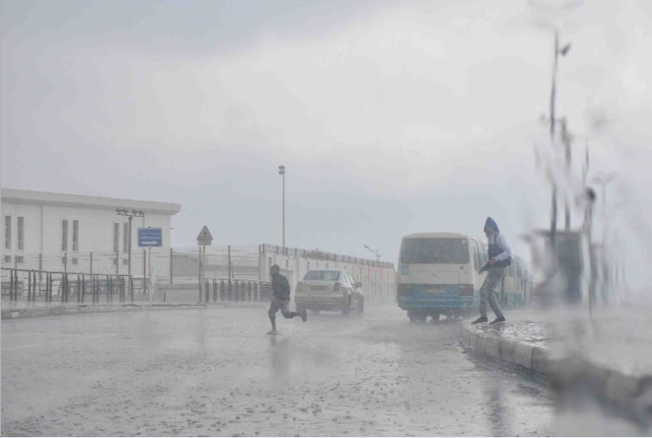 أمطار رعدية مرتقبة بشرق البلاد عشية اليوم